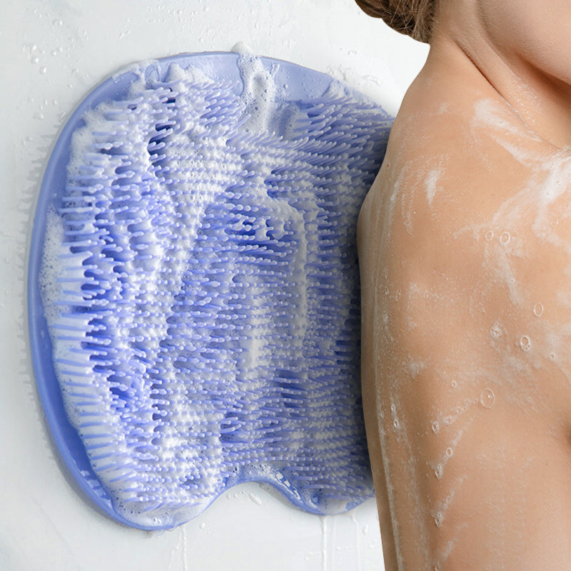 Non Slip Shower Foot Scrubber Massager with Exfoliation Cushion