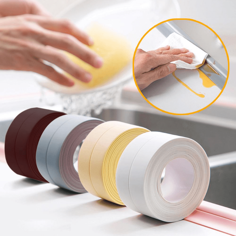 Waterproof Anti Mildew Tape for Kitchen & Bathroom Sink Gaps