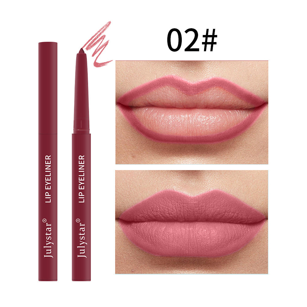 Matte Automatic Lip Liner Waterproof And Sweatproof