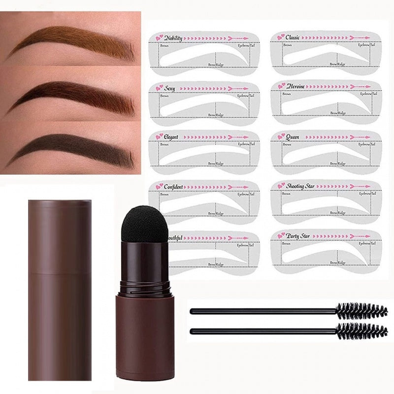 10pcs Eyebrow Stencils Kit for Perfect Eyebrows