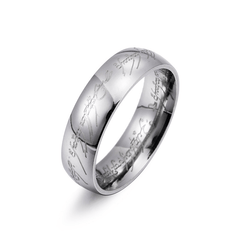 Couple Stainless Steel Magic Ring King Ring Titanium American Finger Ring
