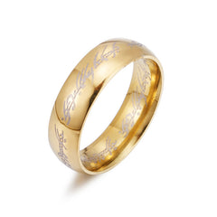 Couple Stainless Steel Magic Ring King Ring Titanium American Finger Ring