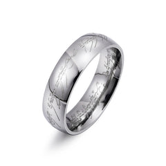 Couple Stainless Steel Magic Ring King Ring Titanium American Finger Ring