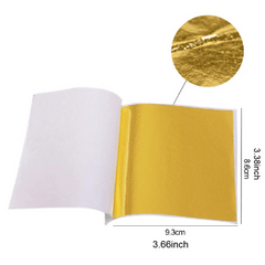 100pcs Silver Foil Paper Leaf Gilding DIY Art Craft Paper