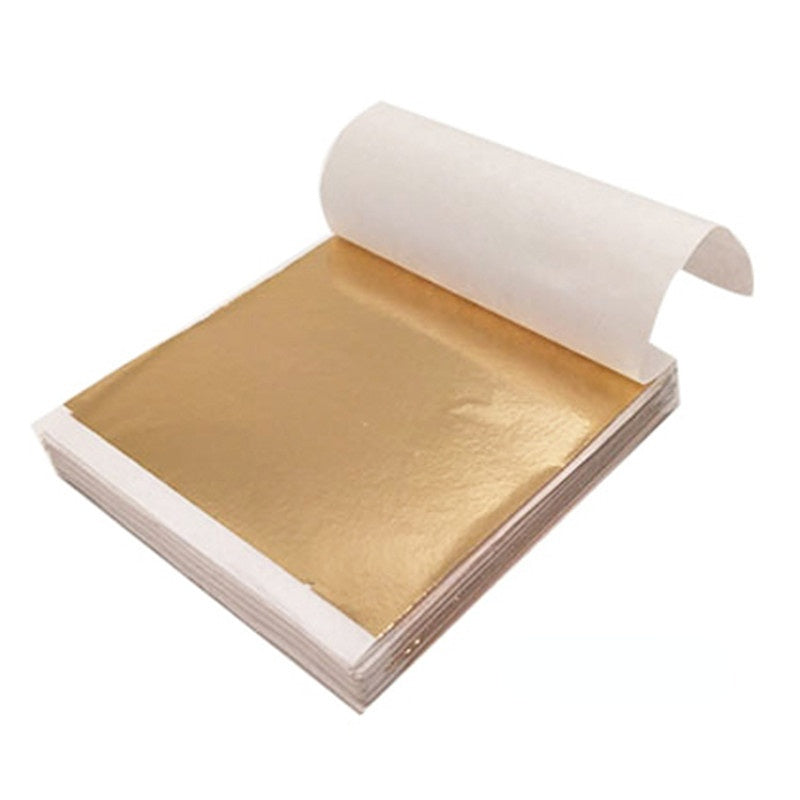 100pcs Silver Foil Paper Leaf Gilding DIY Art Craft Paper