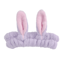 Bunny Ears Spa Headbands Elastic Headbands for Women Girls