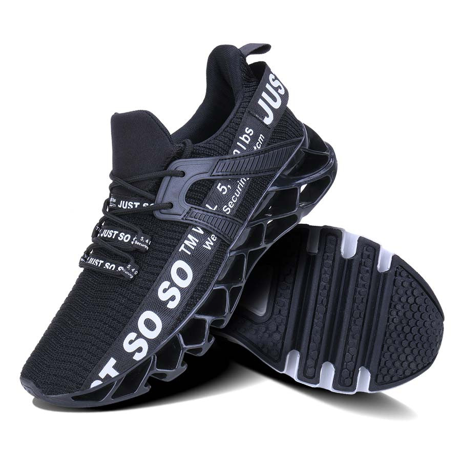 Men's Lightweight Knit Walking Shoes Non Slip Sneakers