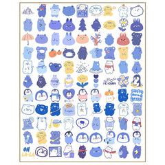 100pcs Soda Graffiti Stickers DIY Stationery Computer Notebook Stickers