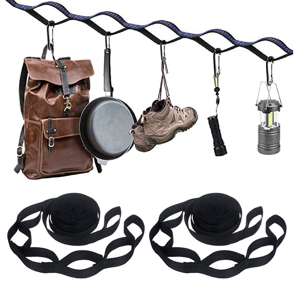 2pcs Hammock Straps for Camping Swing Hanging Strong Load Capacity