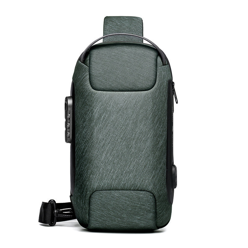Waterproof Anti Theft Travel Messenger Chest Sling Bag