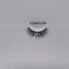 Reusable Self adhesive False Eyelashes 3D Mink Lashes Glue Eyelash Extension