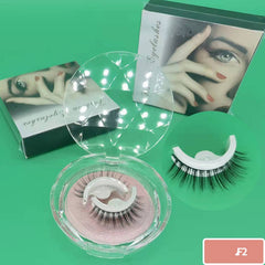 Reusable Self adhesive False Eyelashes 3D Mink Lashes Glue Eyelash Extension