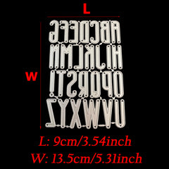 Metal Letter Cutting Dies for DIY Scrapbooking and Card Making
