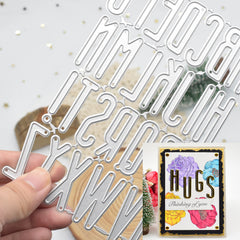 Metal Letter Cutting Dies for DIY Scrapbooking and Card Making