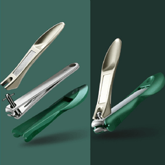 3pcs Anti Splash Nail Clippers Set for Manicure Pedicure