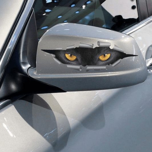 Cat Eye Waterproof Car Sticker Monster Eyes Styling Auto Accessories
