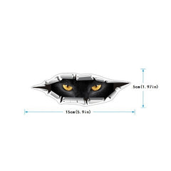 Cat Eye Waterproof Car Sticker Monster Eyes Styling Auto Accessories