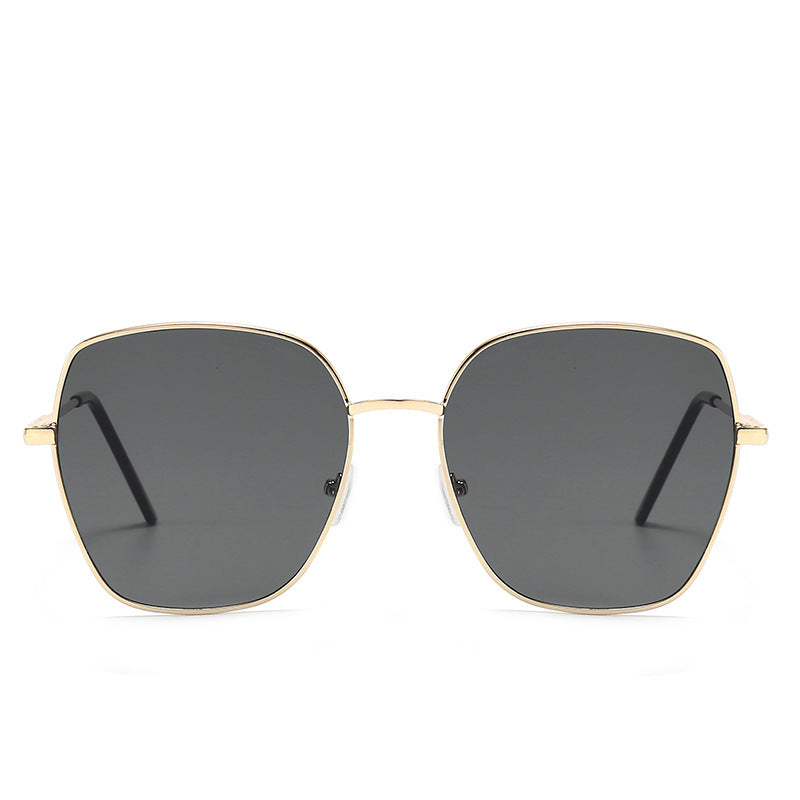 Oversize Polygon Sunglasses Gradient Lens UV Protection