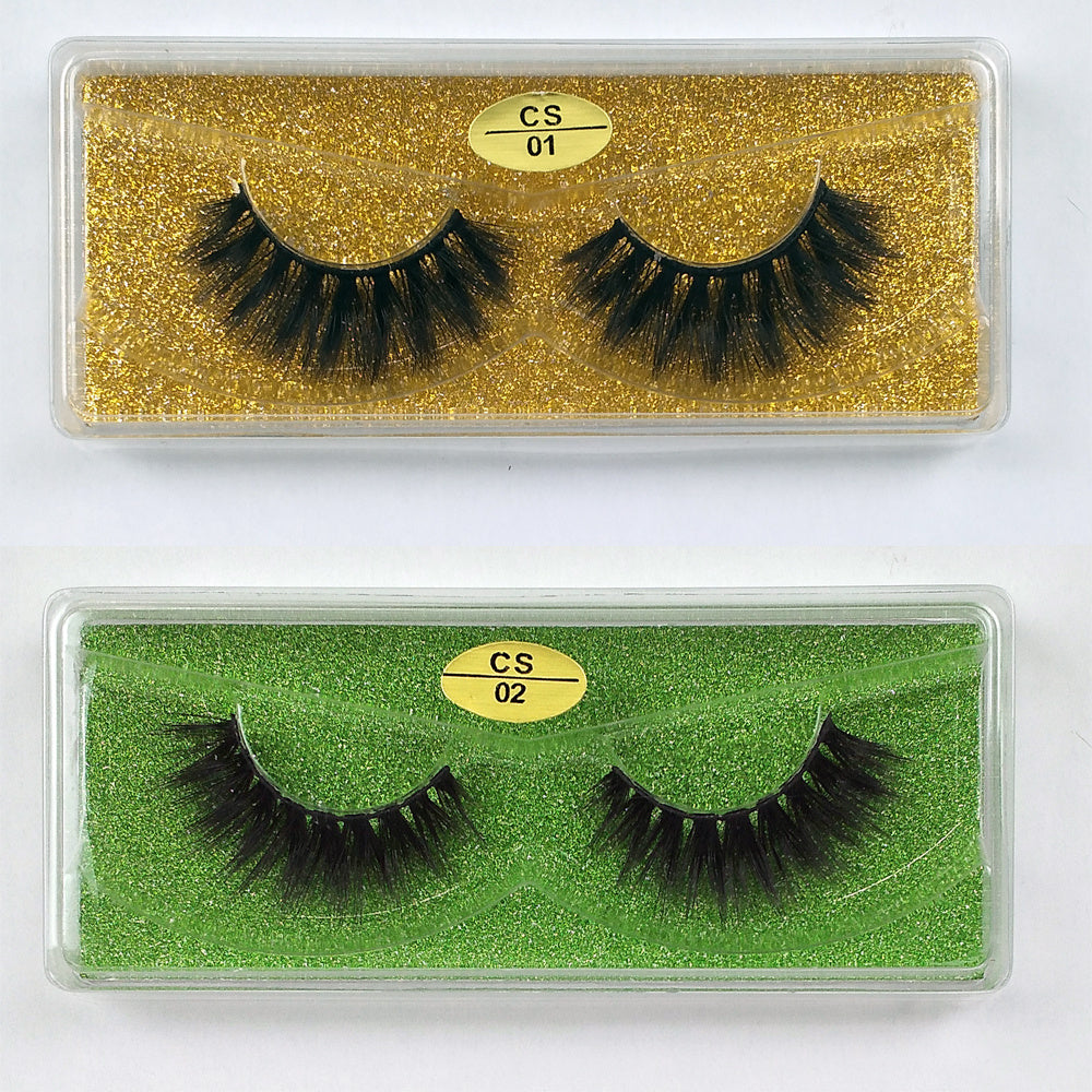 30 Pairs Soft and Natural 3D Mink Eyelashes - Ideal Gift for Women