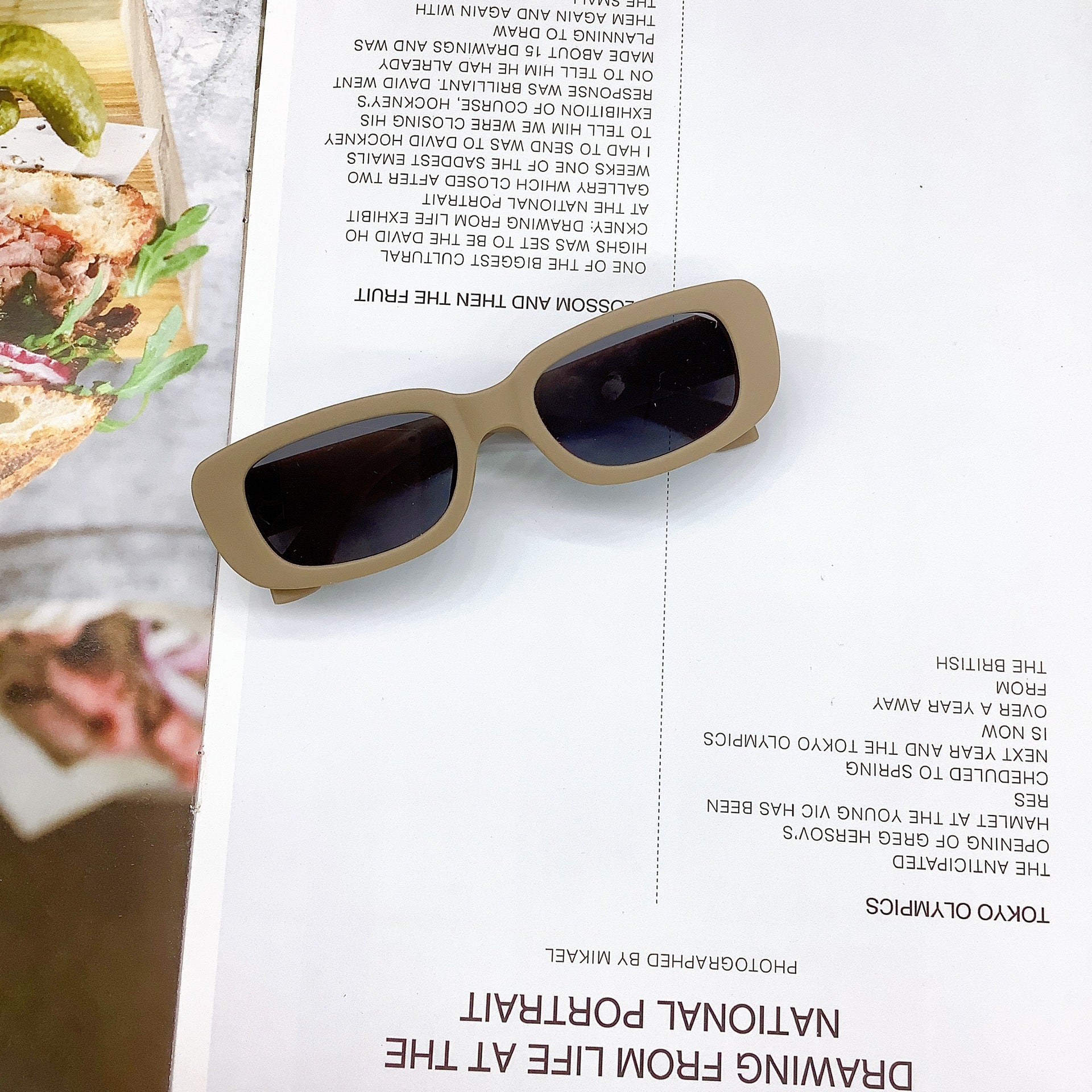 Kids Rectangle Frame UV Protection Sunglasses