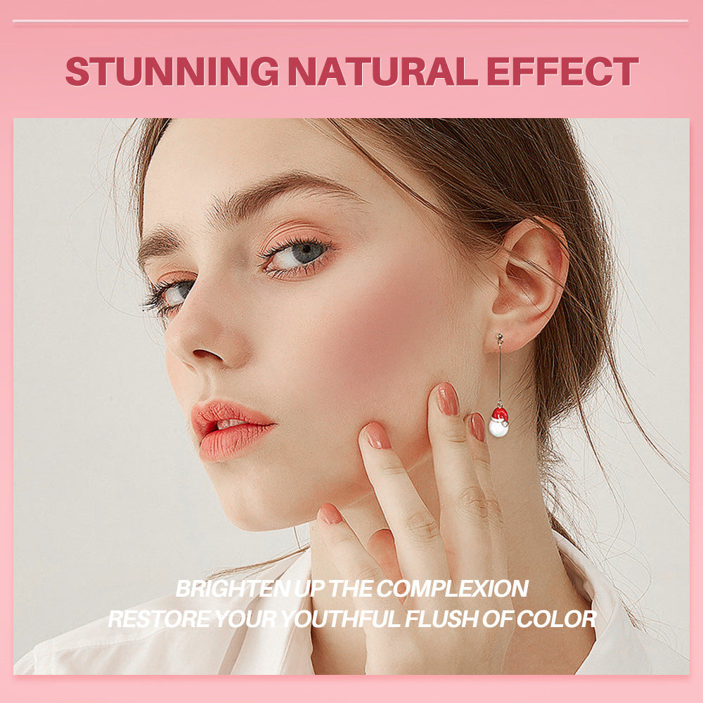 Heart Shaped Blush Compact for Cheek Tint