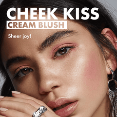 Heart Shaped Blush Compact for Cheek Tint