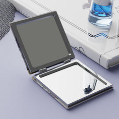 Cat Portable Makeup Mirror Double Sided Pocket Size Travel Vanity Mirror