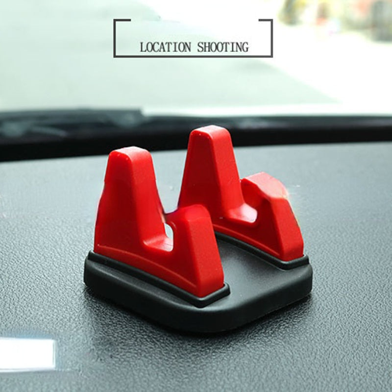 360 Rotary Car Phone Holder Silicone Car Pad Mat Slip Desk Phone Stand