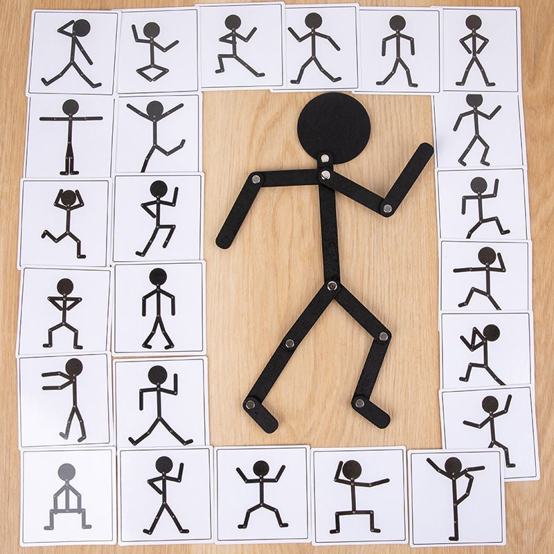 Montessori 24pcs Matching Puzzles Game Wooden Educational Toy