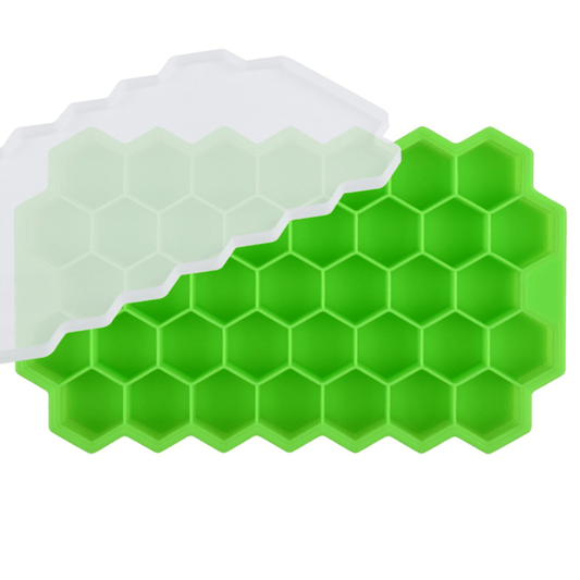 Honeycomb Silicone Ice Tray 37 Grids Hexagonal Ice Cube Mold