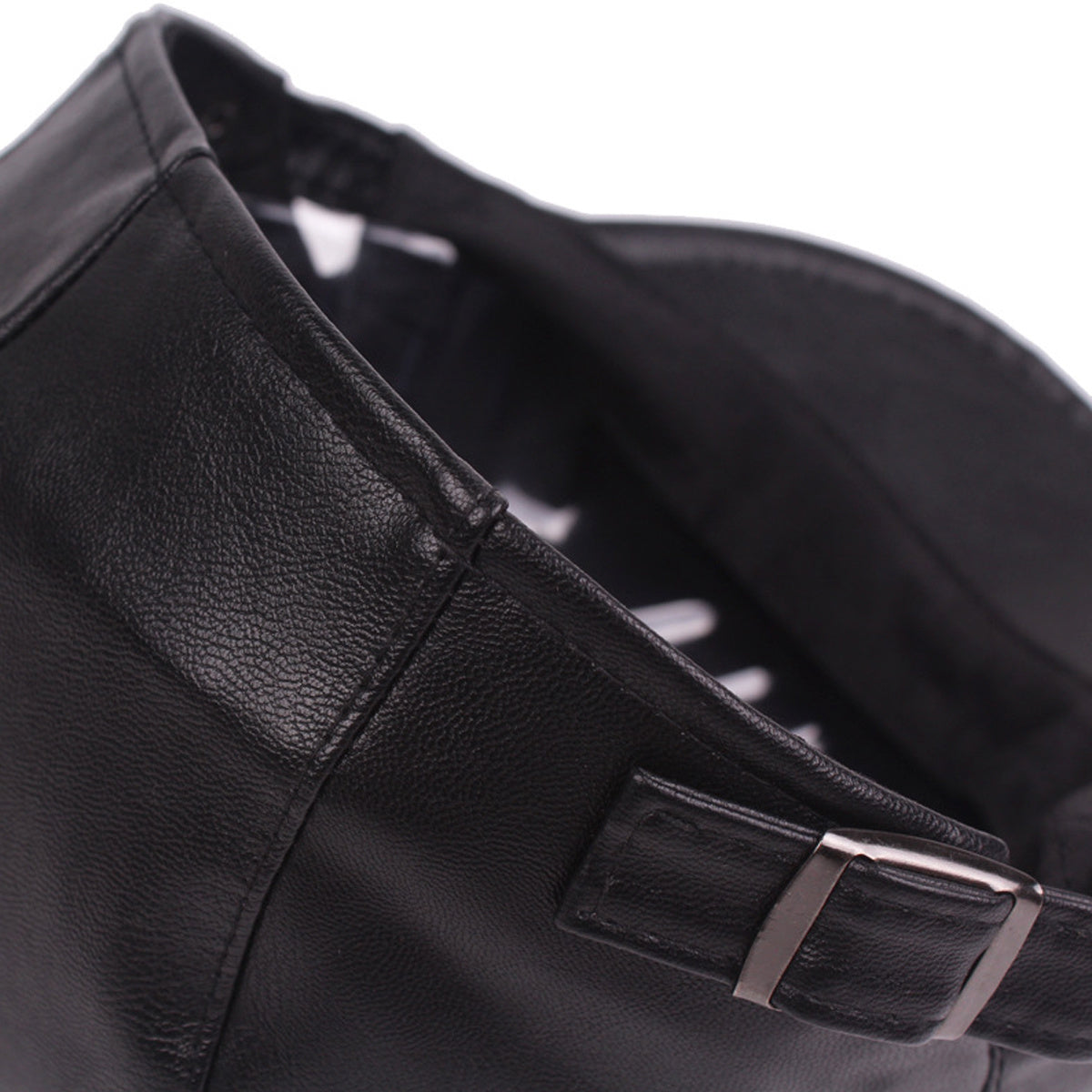 Men's Leather Berets Lvy Cap Newsboy Hats