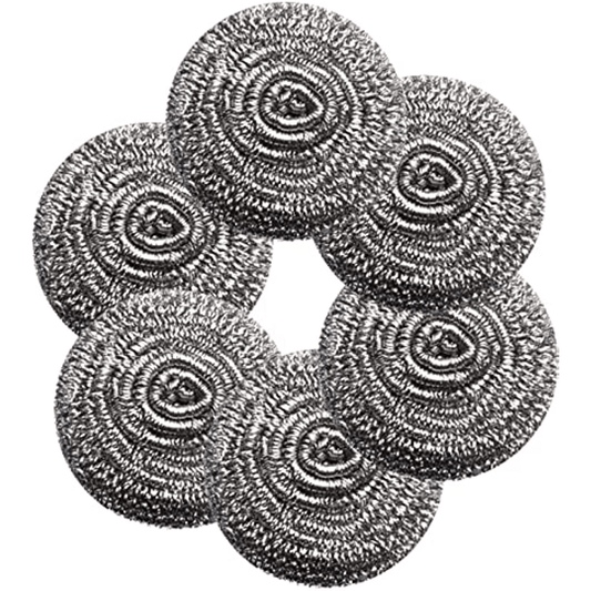 12pcs Stainless Steel Scrubber for Kitchen Bathroom and Floor