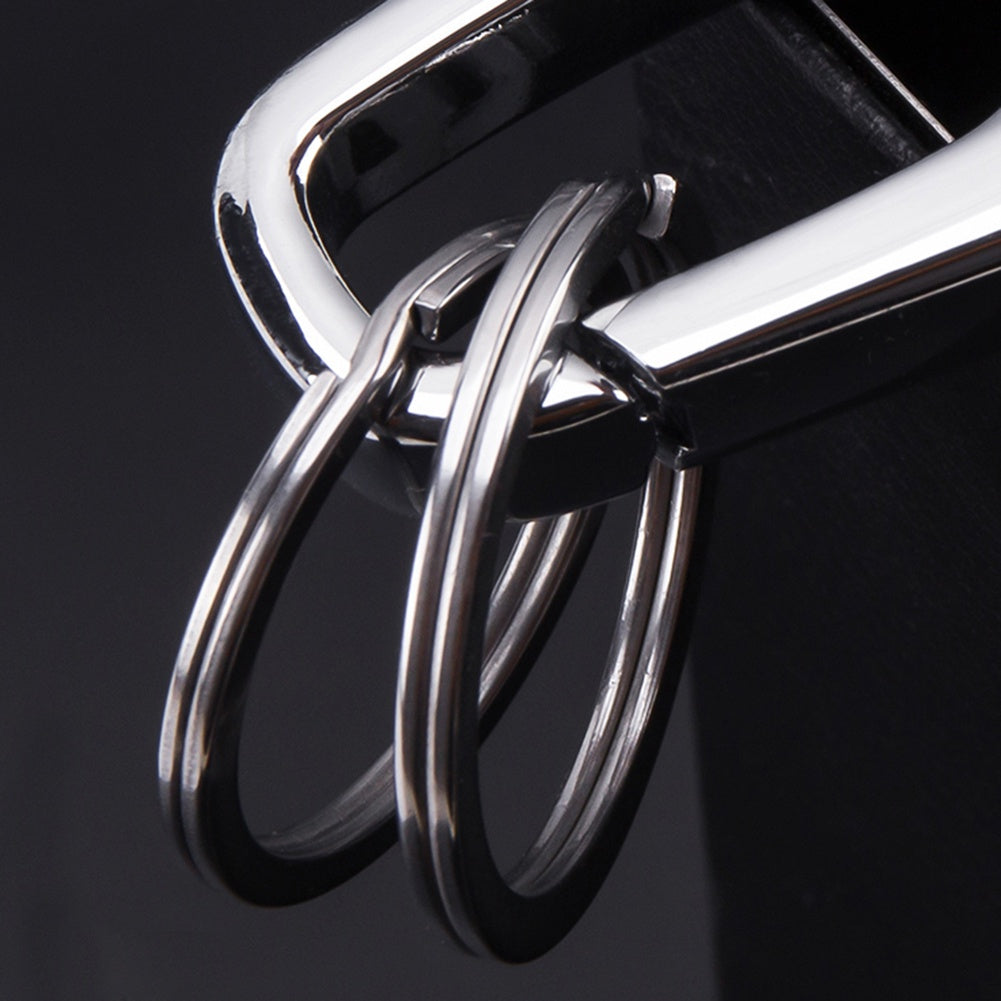 Metal Car Keychain Key Holder Men's Key Chain Ring Auto Accessory