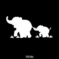 Reflective Elephant Family Car Stickers - Add Personality to Your Car