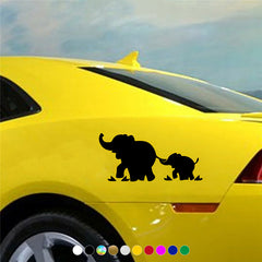 Reflective Elephant Family Car Stickers - Add Personality to Your Car