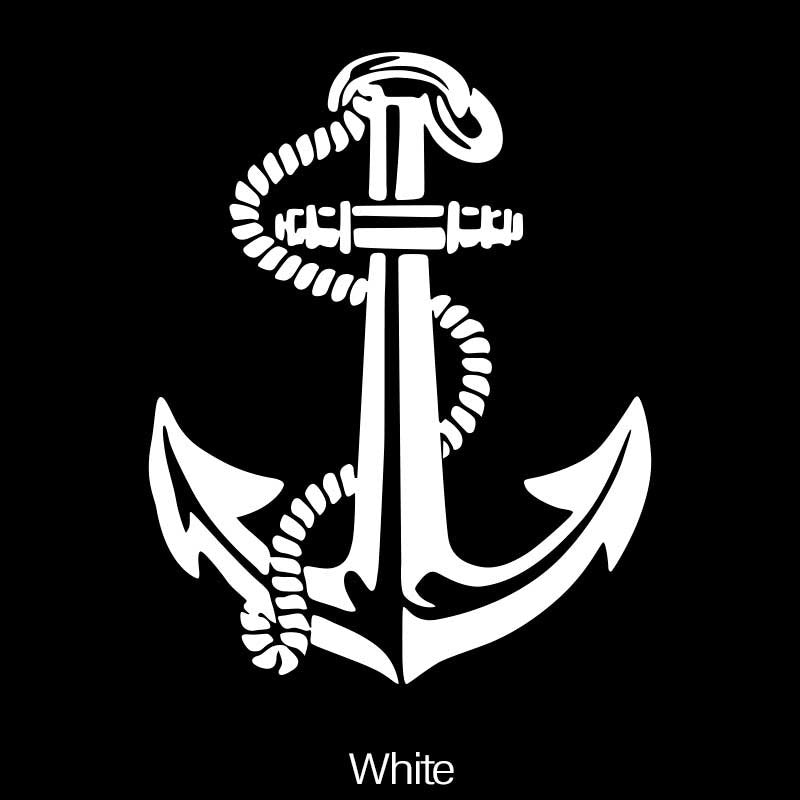 Boat Anchor Car Window Decal - Car Accessories Vinyl Sticker