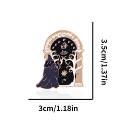 Dark Brooch Enamel Pins Set for Jacket Backpack Hat Pant Accessories