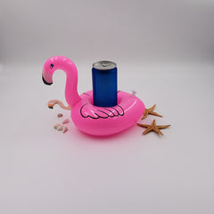 Inflatable Flamingo Drink Holder for Pool Parties