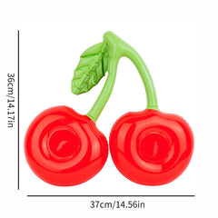 Inflatable Cherry Drink Holder Pool Party Toy for Summer Swimming Pool