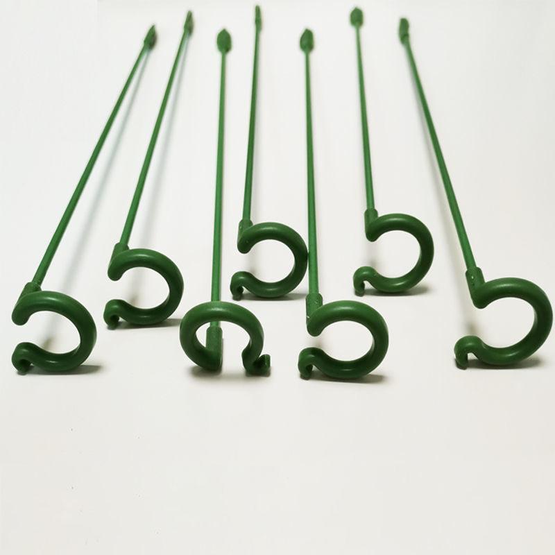 10pcs Plastic Plant Supports Flower Stand Gardening Supplies