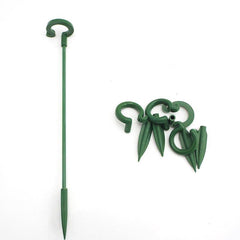 10pcs Plastic Plant Supports Flower Stand Gardening Supplies