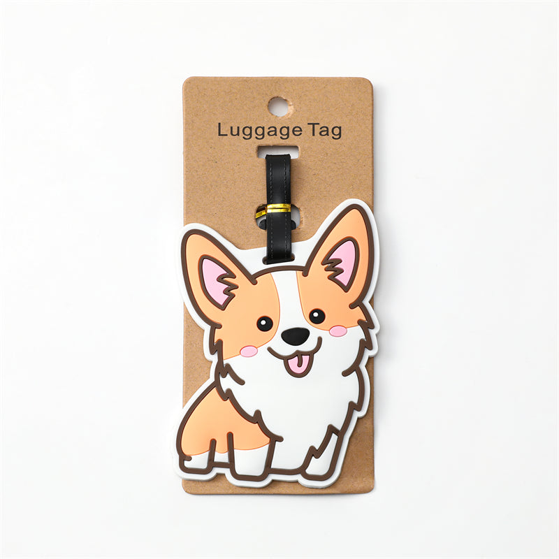 Silicon Travel Luggage Tag Creative Style ID Address Holder
