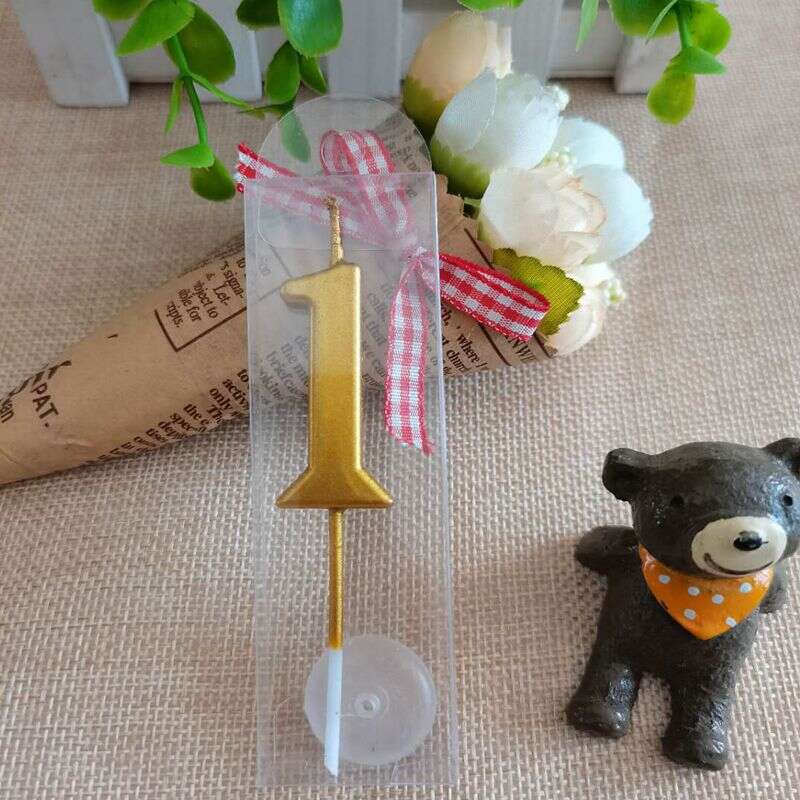 Numeral Candles for Cupcakes, Birthday Cakes, Anniversaries