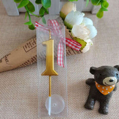 Numeral Candles for Cupcakes, Birthday Cakes, Anniversaries