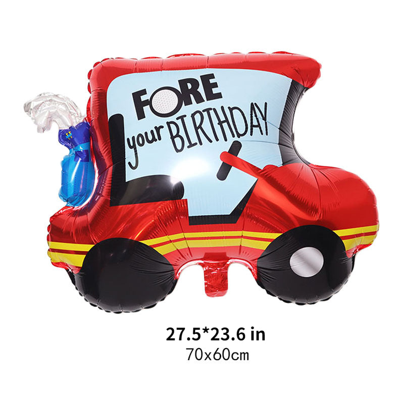 Cartoon Balloon Car for Happy Birthday Party