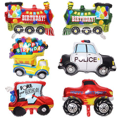 Cartoon Balloon Car for Happy Birthday Party