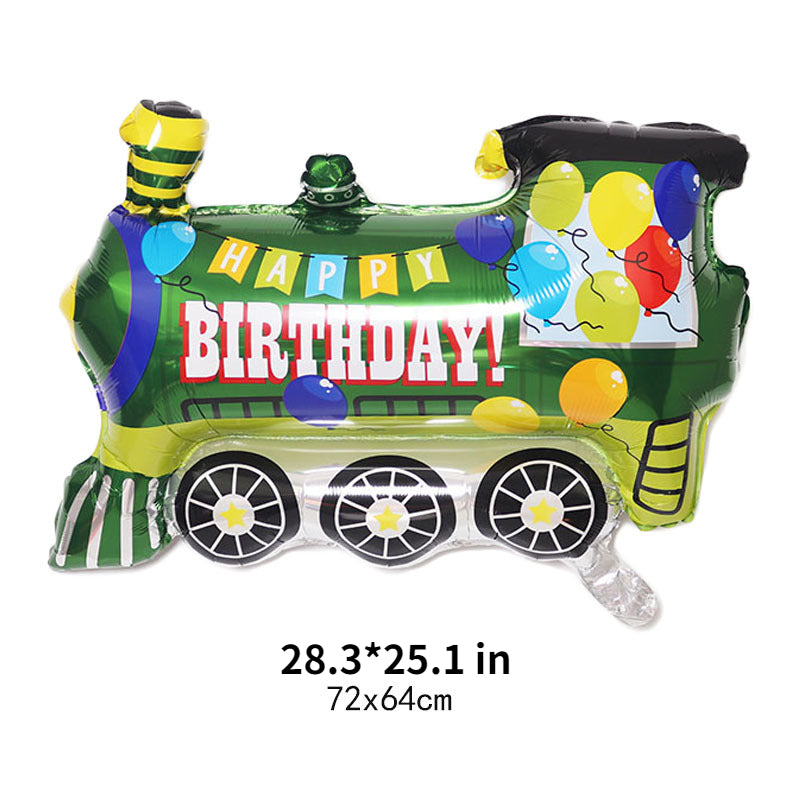 Cartoon Balloon Car for Happy Birthday Party