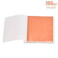 100pcs Silver Foil Paper Leaf Gilding DIY Art Craft Paper