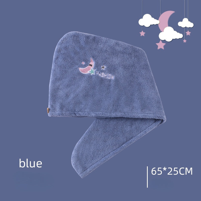 Women's Quick Drying Microfiber Shower Cap Towel for Dry Hair