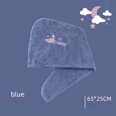 Women's Quick Drying Microfiber Shower Cap Towel for Dry Hair